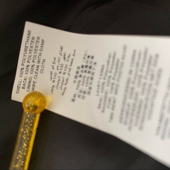 Faux snakeskin trench coat size 6 - Picture 3 of 9